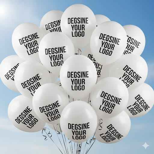 Custom Design Printed Balloon White - Personalized Balloons for Every Occasion