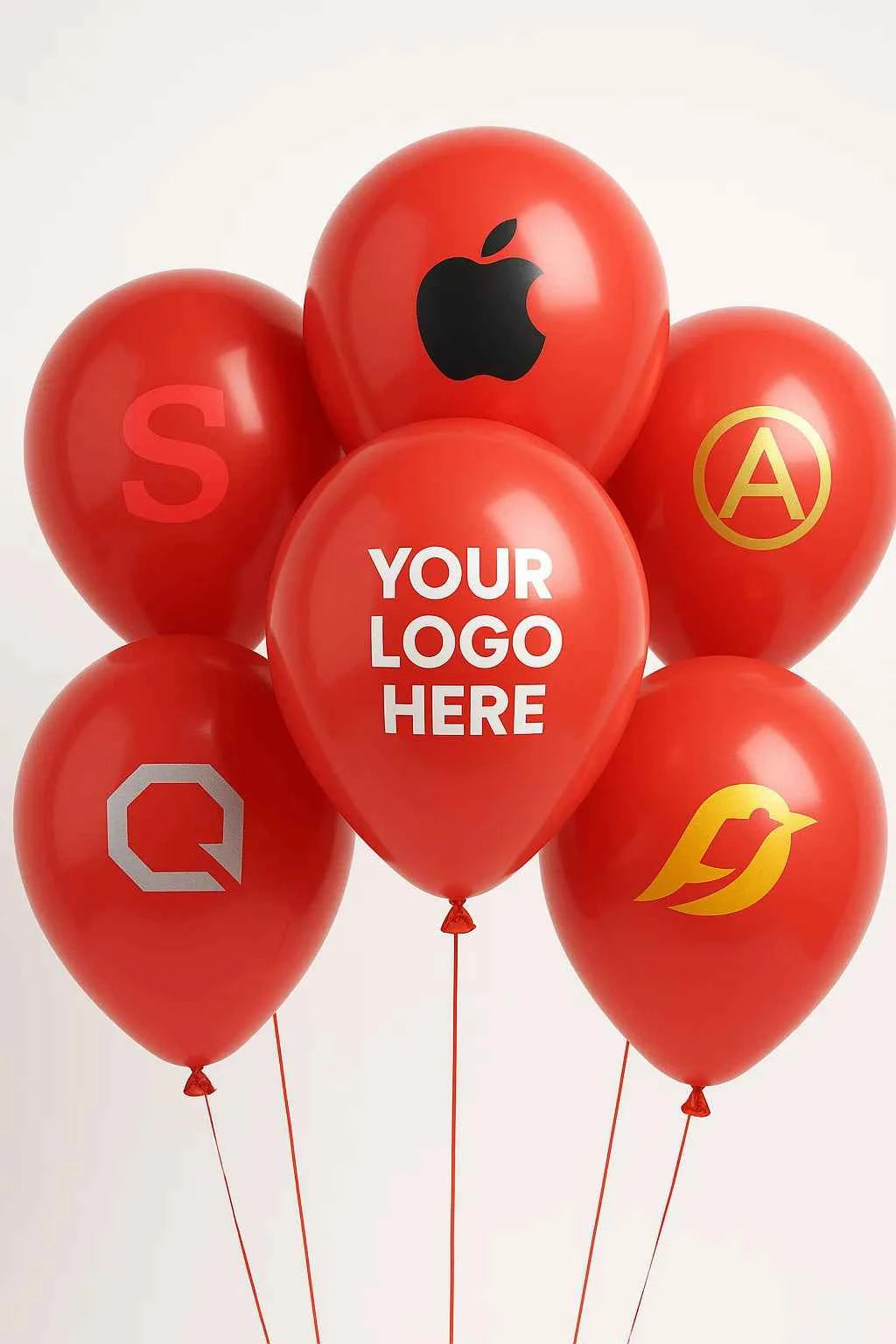 Custom Logo Printed Balloon Red – Perfect for Promotions and Events
