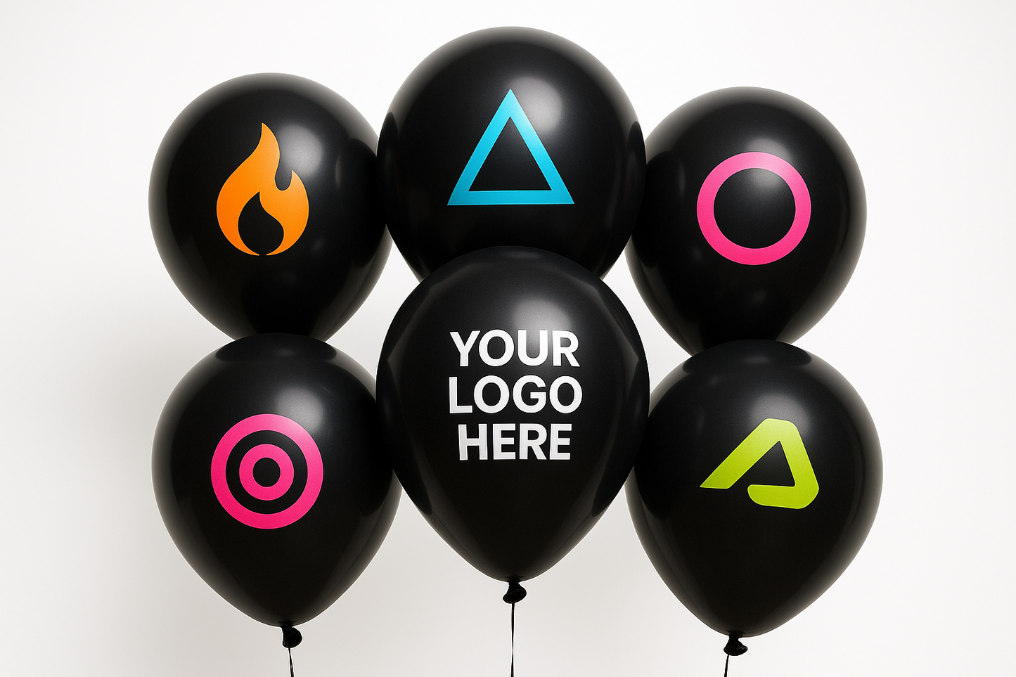Custom Logo Printed Balloon Black - Elevate Your Brand with Customizable Balloons