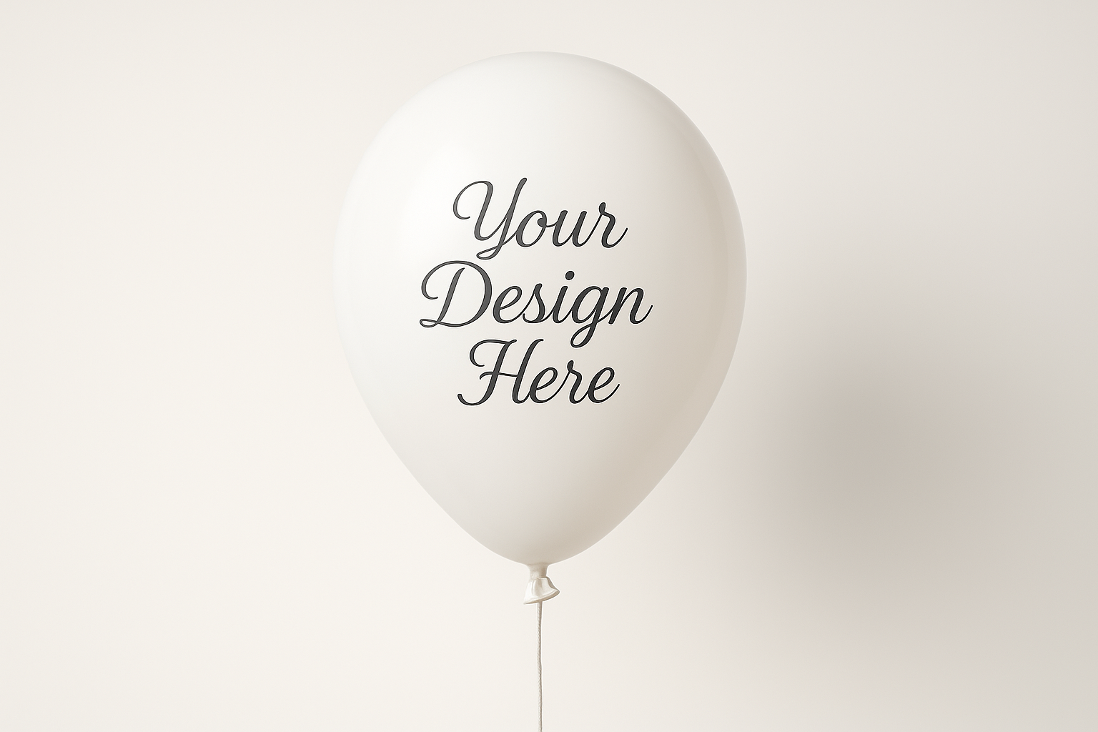 Custom Design Printed Balloon White - Personalized Balloons for Every Occasion