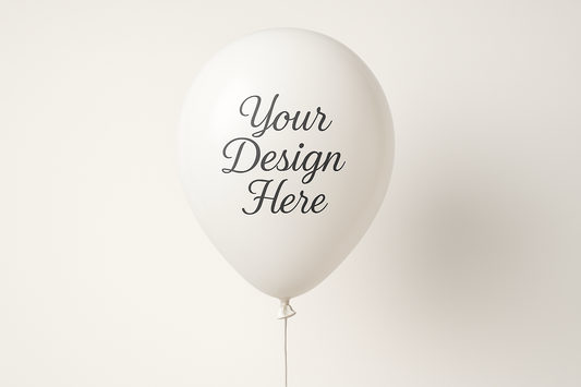 Custom Design Printed Balloon White - Personalized Balloons for Every Occasion