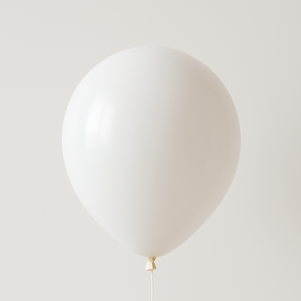 Custom Logo Printed Balloon White - Perfect for Promotions and Events