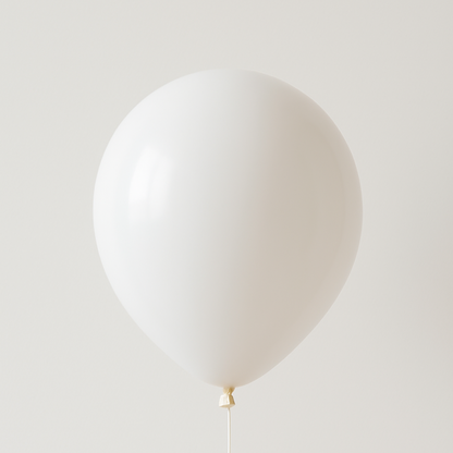 Custom Logo Printed Balloon White - Perfect for Promotions and Events