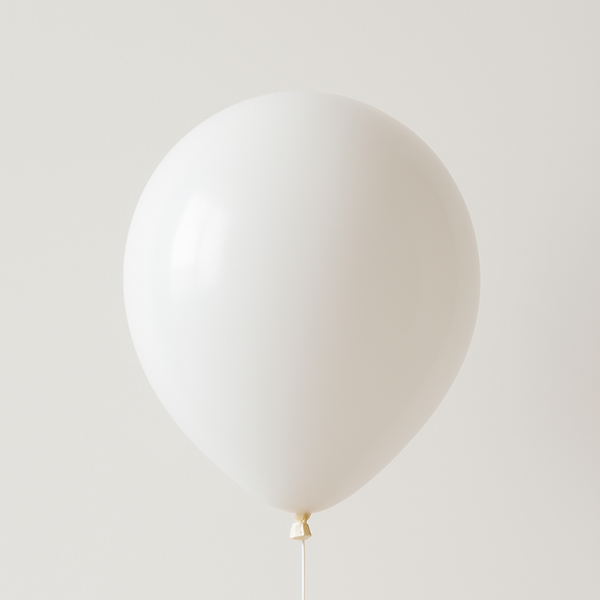 Custom Logo Printed Balloon White - Perfect for Promotions and Events