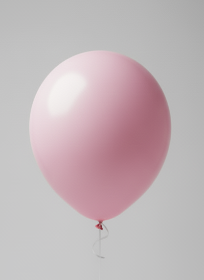 Custom Design Printed Balloon Pink - Unique Celebratory Decor