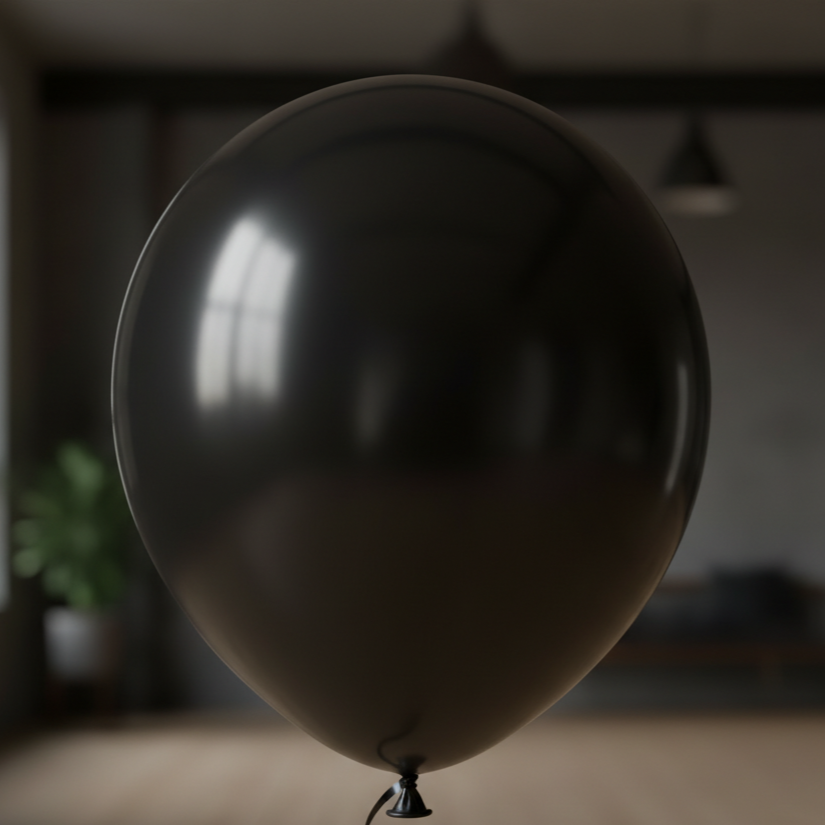 Custom Logo Printed Balloon Black - Elevate Your Brand with Customizable Balloons