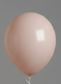 Custom Name Printed Pastel Light Peach Balloon for Celebrations
