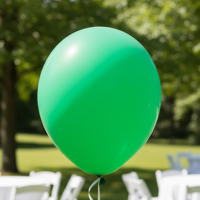 Custom Design Printed Balloon Green - Create Your Unique Celebration Decor