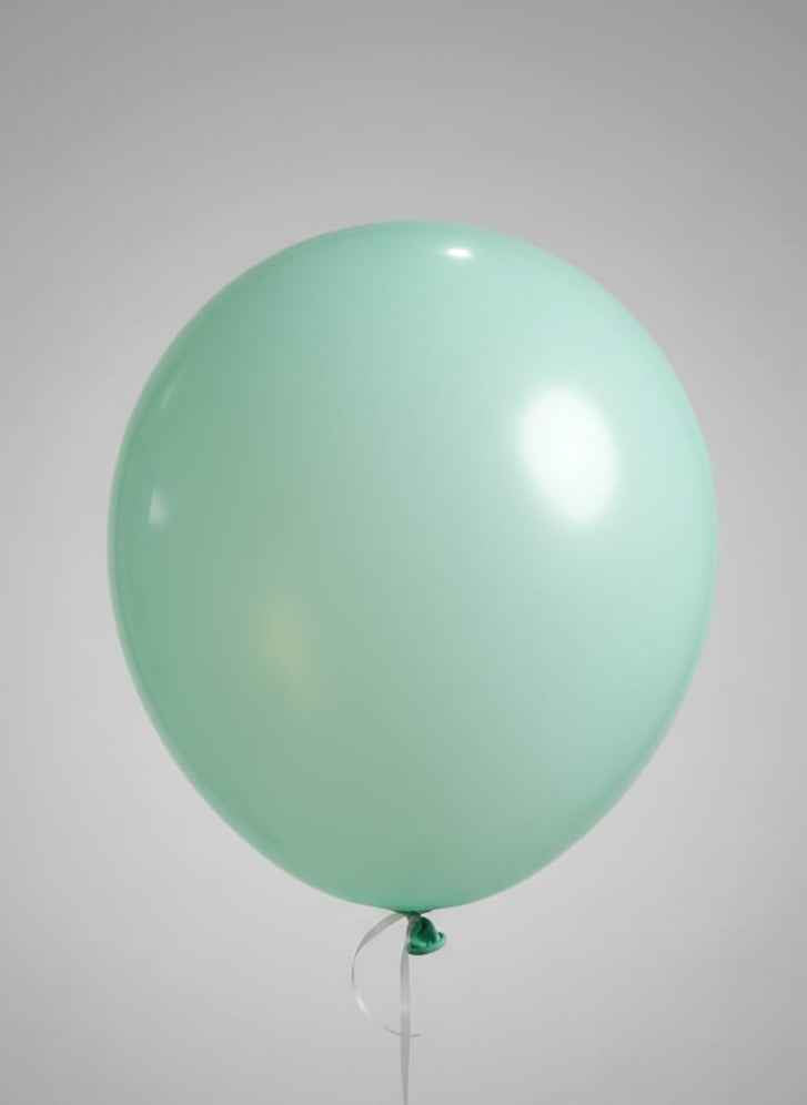 Custom Name Printed Pastel Green Balloon for Unique Celebrations