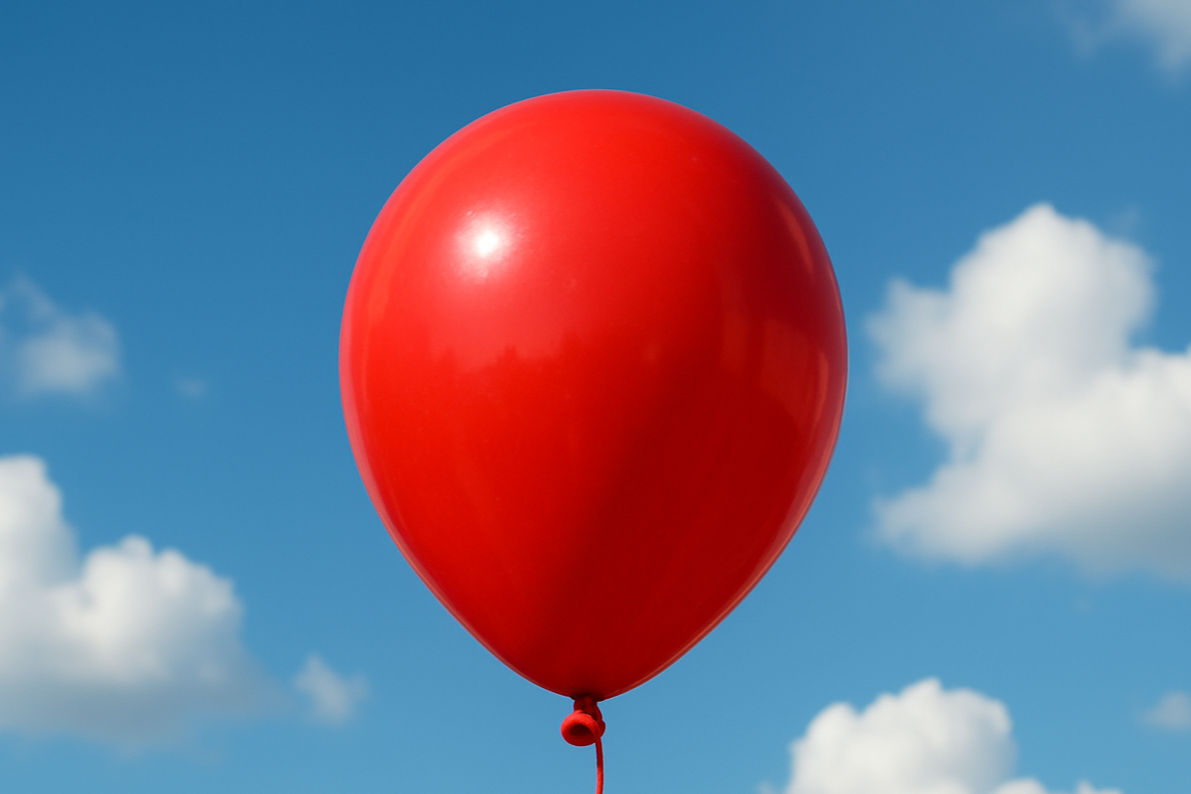 Custom Design Printed Balloon Red - Unique and Personalized Party Decorations