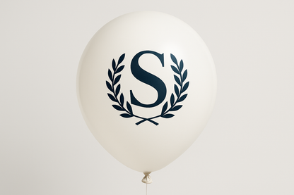 Custom Logo Printed Balloon White - Perfect for Promotions and Events