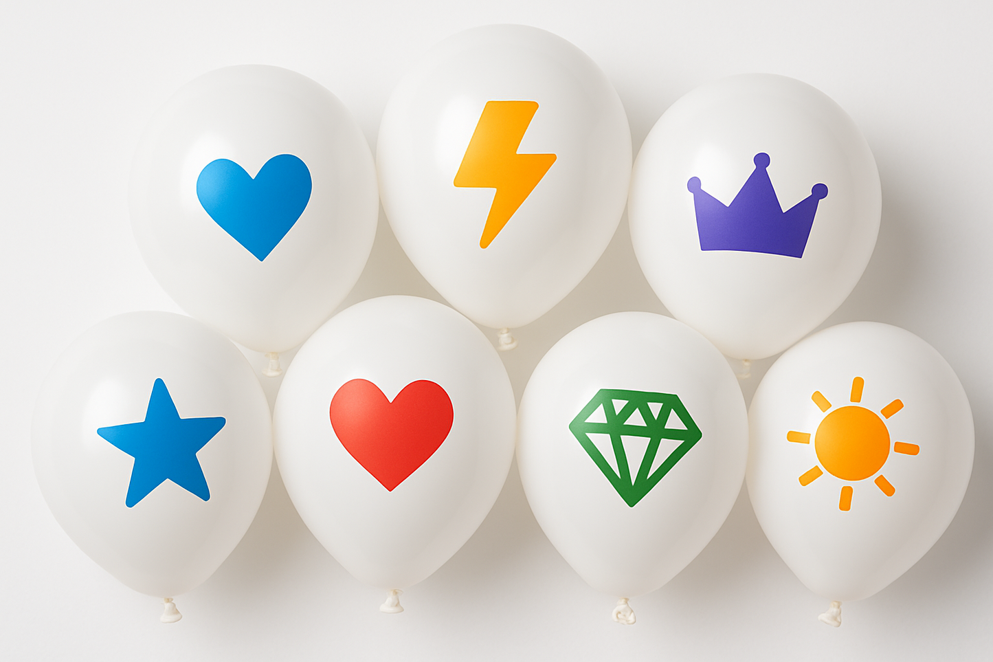 Custom Logo Printed Balloon White - Perfect for Promotions and Events