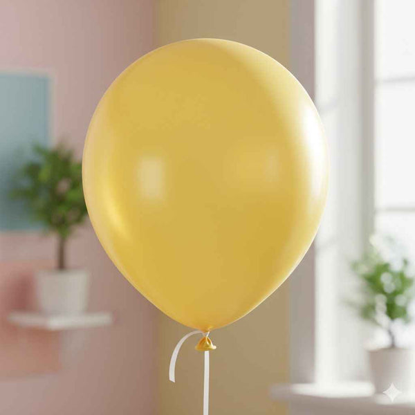 Custom Design Printed Balloon Yellow - Unique Party Decorations